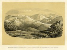 View of the Yablonovy Range on the Route to Okhotsk, 1856. Creator: Ivan Dem'ianovich Bulychev.