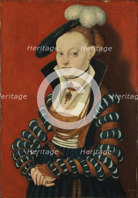 Portrait of Christiane of Eulenau, 1534.