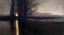 Moonrise, 1884. Creator: Stanislaw Maslowski.