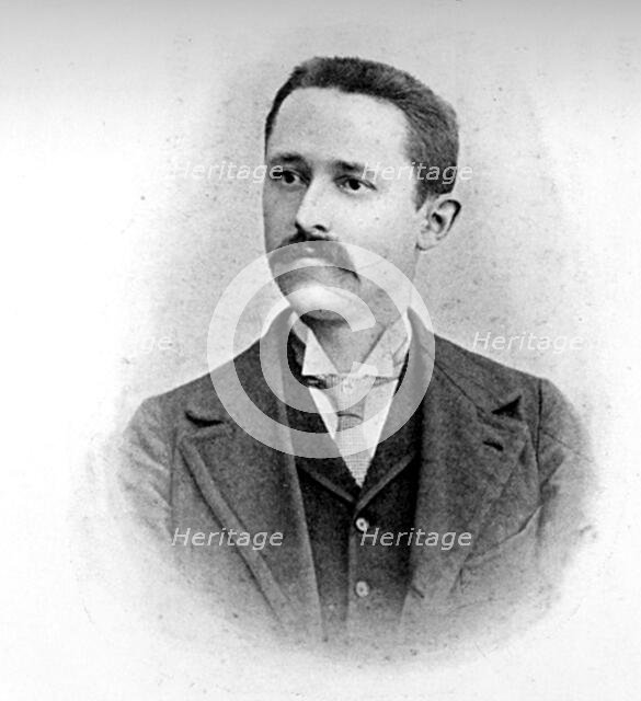 Monsieur Dupoirier, Landlord of the Hotel D'Alsace, 1906. Creator: Unknown.