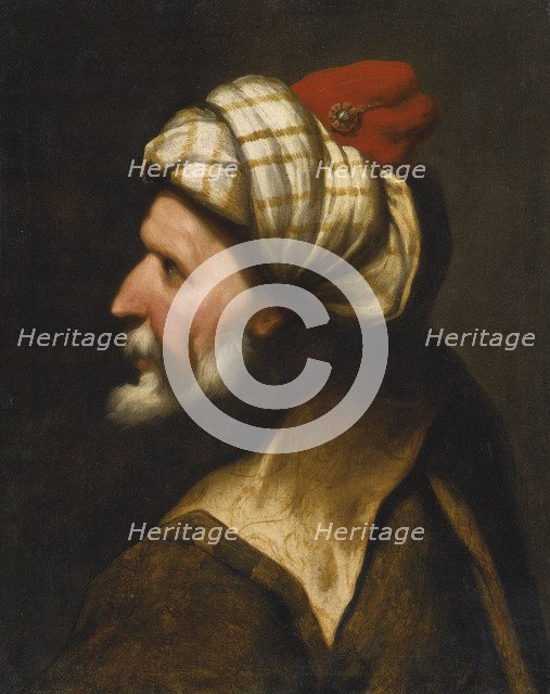 Hayreddin Barbarossa. Artist: Pietro della Vecchia (1603-1678)