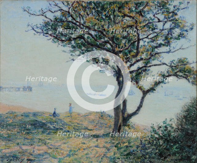 Cardiff Harbor, 1897. Creator: Sisley, Alfred (1839-1899).