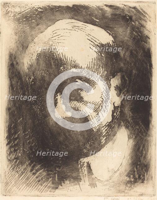 Gabriele D'Annunzio, 1917. Creator: Paul Albert Besnard.