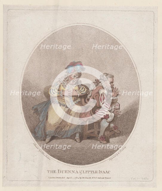 The Duenna & Little Isaac, April 1, 1784. Creator: William Paulet Carey.