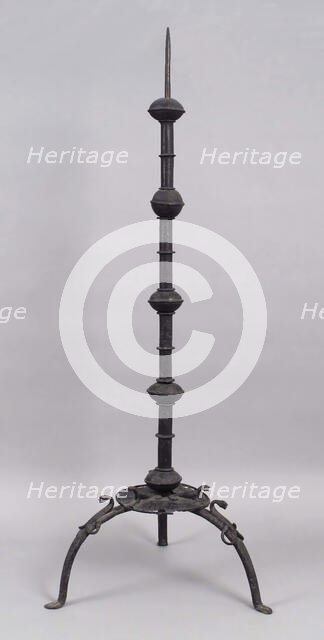 Candlestick, French or Italian, 15th century. Creator: Unknown.