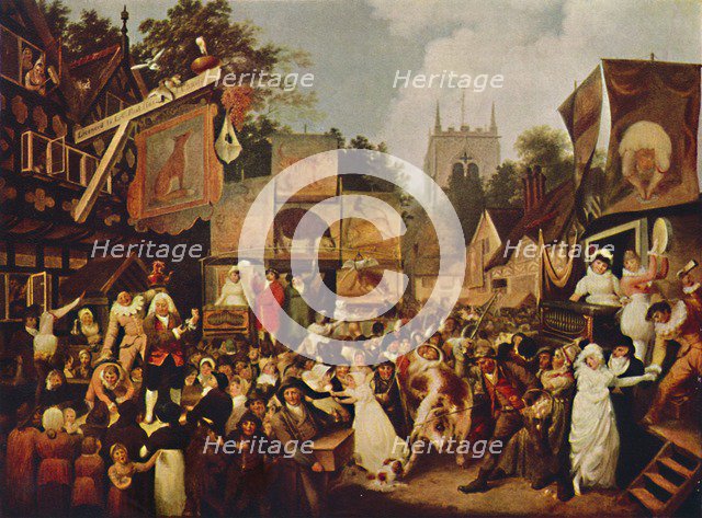 'A Village Fair', 1942. Artist: Joseph Parry.