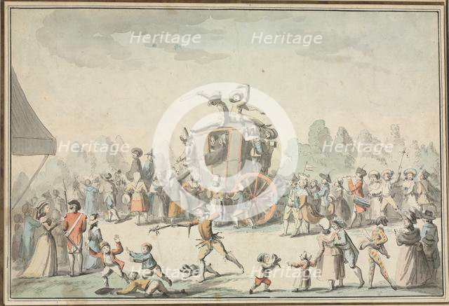 Scène de Carnaval. Creator: Philibert Louis Debucourt (French, 1755-1832).