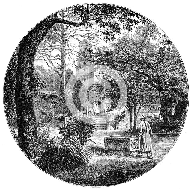 View in Canton, 1900. Artist: Unknown