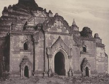 Pugahm Myo: East Facade of Damayangyee Pagoda, August 20-24, 1855. Creator: Captain Linnaeus Tripe.