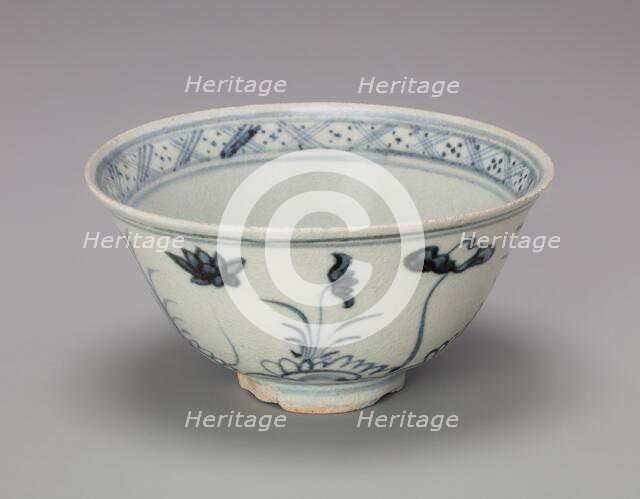 Bowl with a Conch Shell in the Center, 15th century. Creator: Unknown.