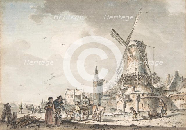 December, 1772. Creator: Hendrik Meijer.