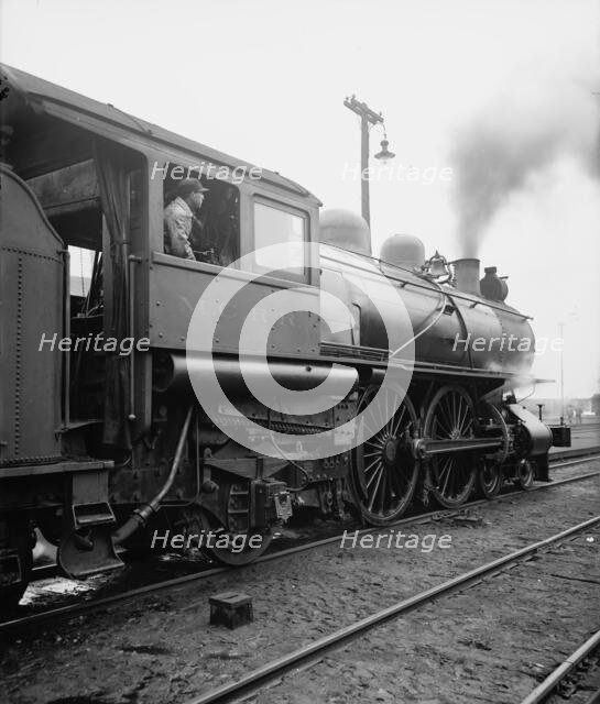 An Engineer at his post, c1904. Creator: Unknown.