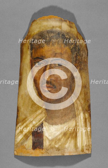 Mummy Portrait of a Man, A.D. 100-125. Creator: Unknown.