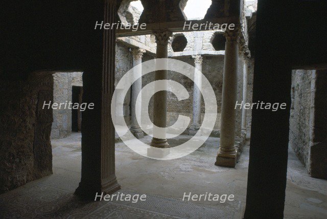 Below ground house in the Roman city of Bulla Regia, 2nd century. Artist: Unknown