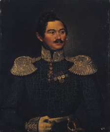 Portrait of general Ivan Alexeyevich Orlov (1795-1874), 1835. Artist: Orlov, Pimen Nikitich (1812-1863)