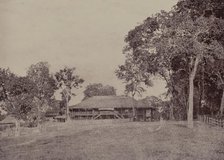 Rangoon: Mission House at Kemindine, November 1855. Creator: Captain Linnaeus Tripe.
