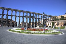 The Aqueduct of Segovia (Acueducto de Segovia), Segovia, Spain, 2007. Artist: Samuel Magal