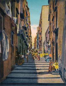'Napoli - Pallonetti Santa Lucia', c1900. Creator: Unknown.