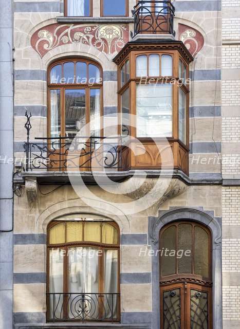 120 Avenue Brugmann, Brussels, Belgium, (1904), c2014-c2017. Artist: Alan John Ainsworth.