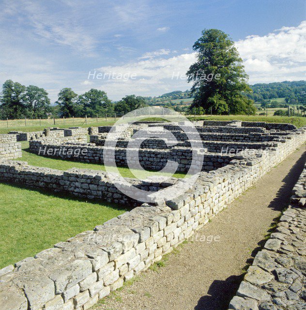 Chester's Fort, Hadrian's Wall, Northumberland, c1980-c2017. Artist: Unknown.