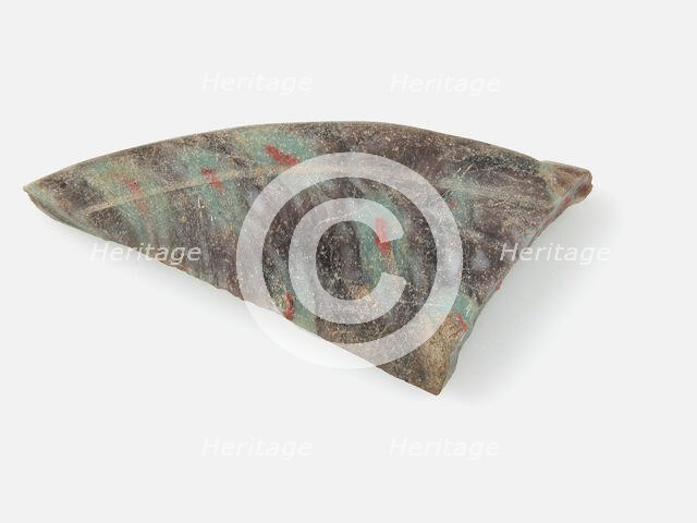 Glass Fragment from a Vessel, Coptic, 4th-early 5th century. Creator: Unknown.