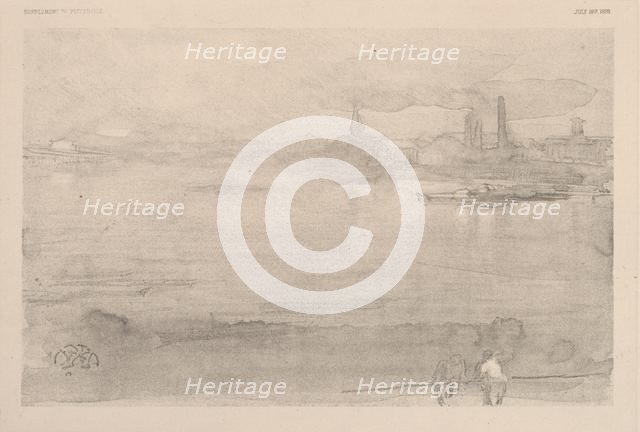 Early Morning: The Thames at Battersea, 1878. Creator: James McNeill Whistler (American, 1834-1903).