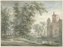 Ruins of De Haar Castle, 1801. Creator: Egbert van Drielst.