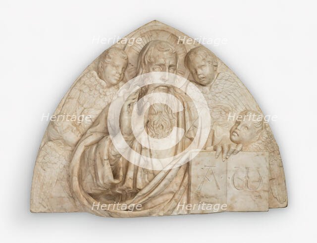 God the Father Blessing, 1450/60. Creator: Unknown.