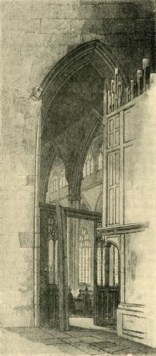 'Interior of Trinity Church', 1898. Creator: Unknown.