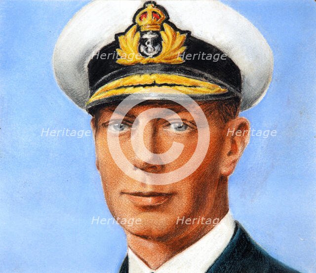 HM King George VI, c1944. Creators: William Timym, Central Office of Information.