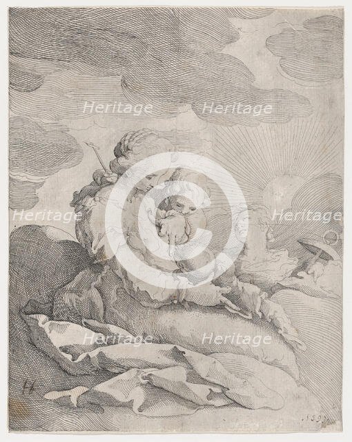 Faith, Hope and Charity, ca. 1593. Creator: Gerrit Pietersz Sweelink.