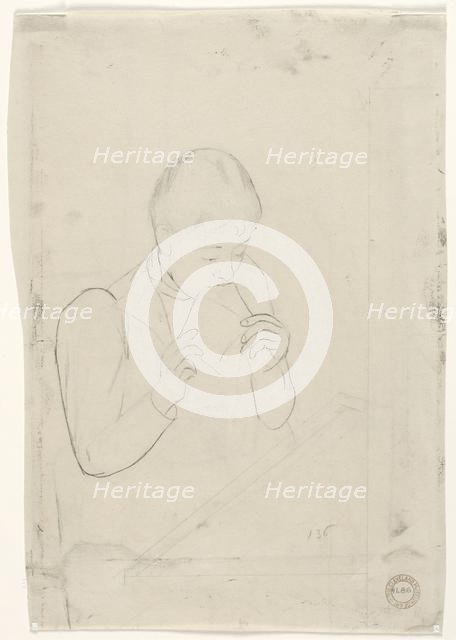 The Letter (verso), 1890-1891. Creator: Mary Cassatt (American, 1844-1926).