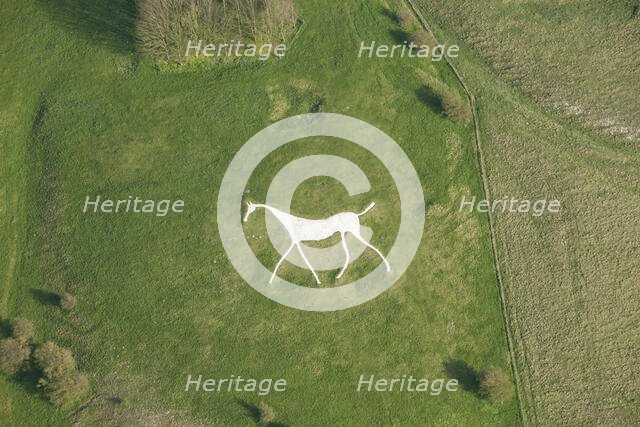 Hackpen White Horse, Wiltshire, 2015. Creator: Historic England.