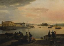 A view from St. Petersburg, 1817. Creator: Sil'vestr Shchedrin.