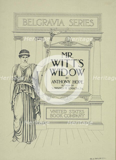 Belgravia series. Mr. Witt's widow, c1895 - 1911. Creator: Unknown.