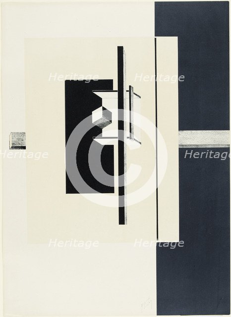 Proun. Kestner Portfolio, 1923.