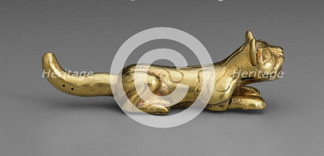 Feline Figurine, A.D. 250/550. Creator: Unknown.