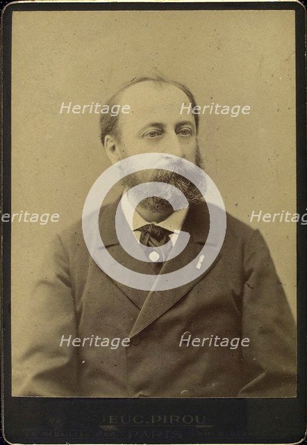 Camille Saint-Saens, French composer, conductor, organist and pianist, late 19th century. Artist: Eugene Pirou