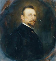 The Reichsrat deputy Dr. Joseph Maria Baernreither, 1899. Creator: Franz von Lenbach.