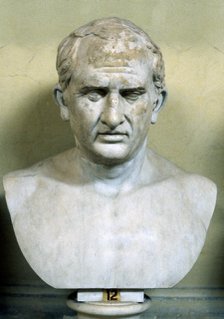 Marcus Tullius Cicero, Roman lawyer, orator and statesman. Artist: Unknown