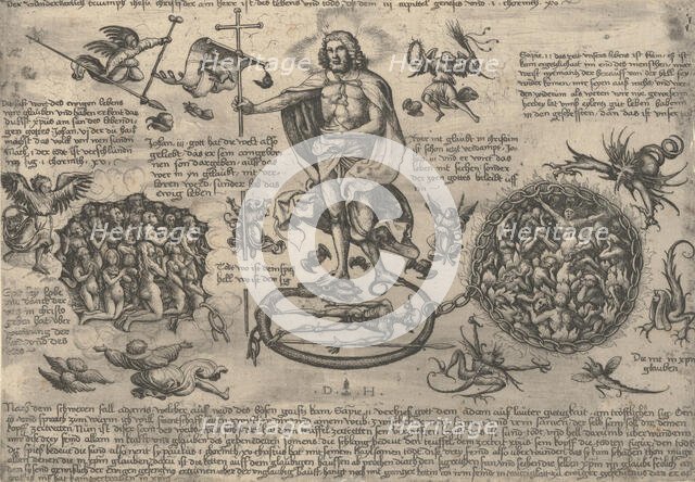 The Triumphant Christ, ca. 1530-36. Creator: Daniel Hopfer.