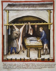 Fat and pork, 14th century.  Creator: Unknown.