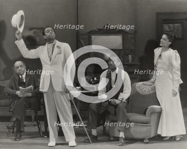 Living room scene, 1937-03 - 1937-05. Creator: Unknown.