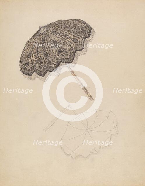 Parasol, c. 1938. Creator: Gladys Cook.