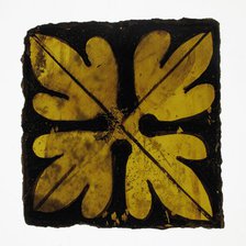 Glass Fragment, European, 15th century. Creator: Unknown.