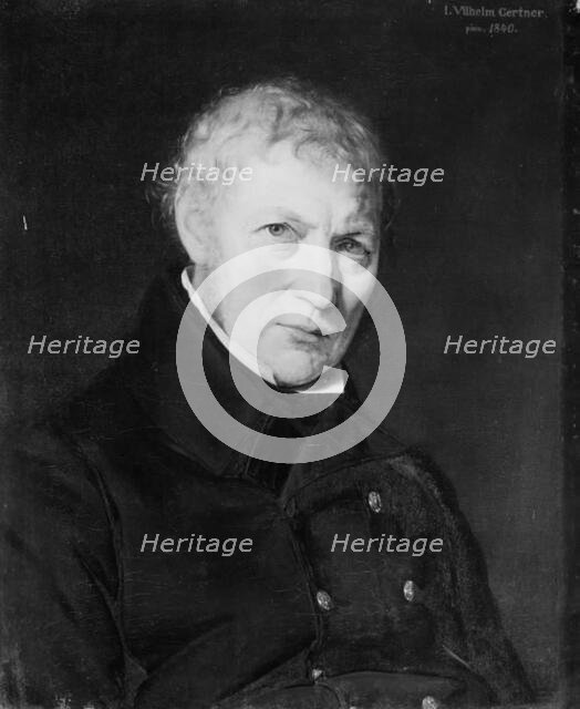 Johan Vilhelm Gertner, blockturner from Holmen, father of the artist, 1840.  Creator: Johan Vilhelm Gertner.