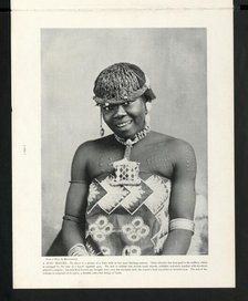 A Zulu Maiden, South Africa, c1899. Creator: John Middlebrook.