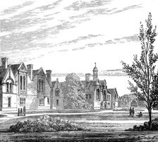 Home for Orphan Boys at Swanley, opened by the Prince and Princess of Wales, 1883. Creator: Unknown.