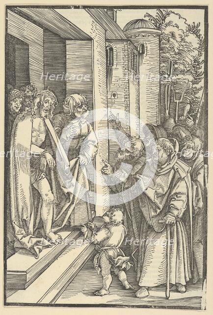Ecce Homo, from Speculum passionis domini nostri Ihesu Christi, 1507. Creator: Hans Schäufelein the Elder.
