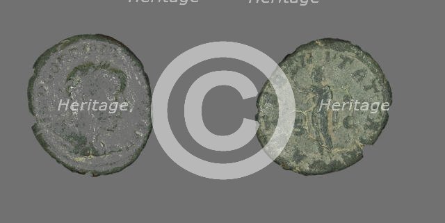 As (Coin) Portraying Emperor Gordian III, 241-243. Creator: Unknown.